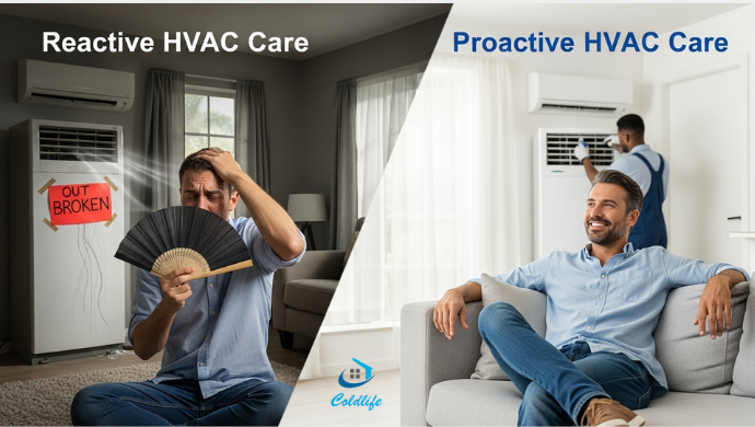 The Real Cost of Reactive vs. Proactive HVAC Care